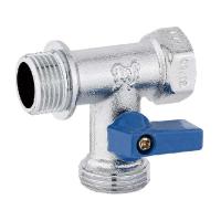 Кран шаровый трёхходовой 1/2
