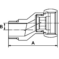 Купить ксцентрик с накидной гайкой хром п/суш    в Нижнем Новгороде