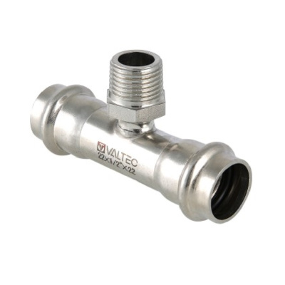 Тройник с нар.р. нерж. сталь 28х1